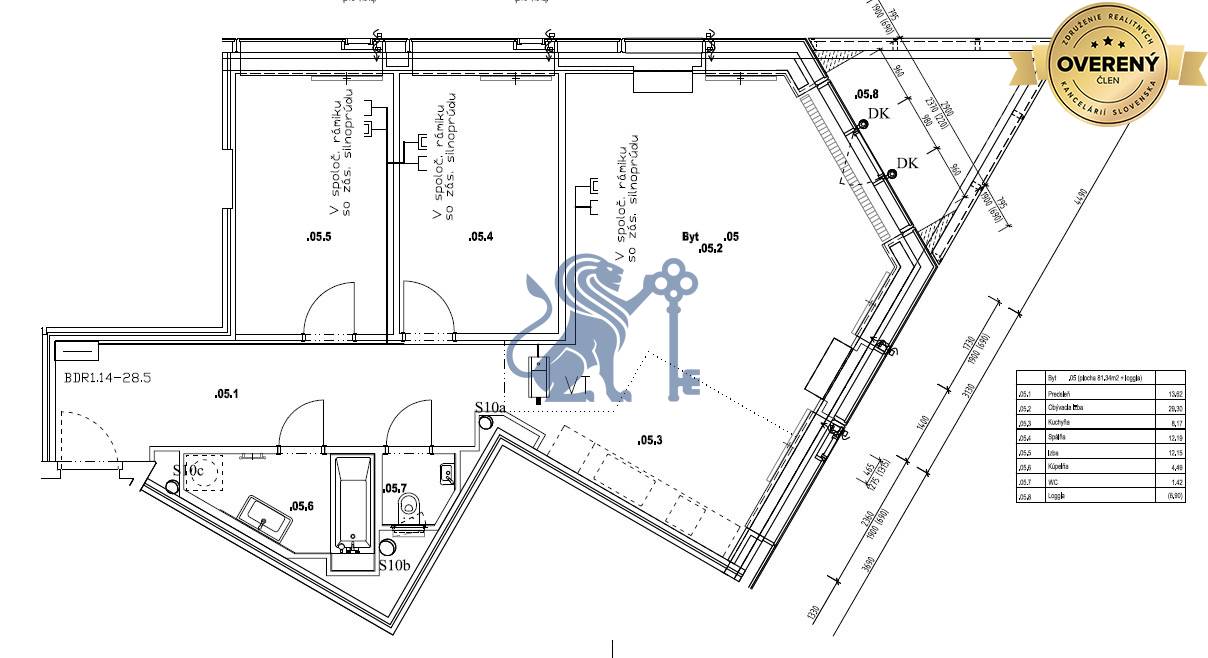PANORAMA City | pôdorys