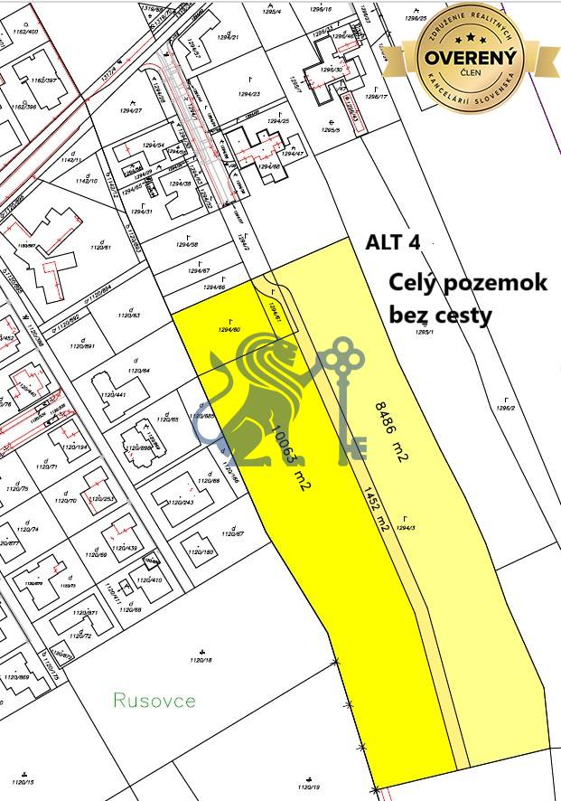 GRAVITAS | Pozemok Rusovce ALT 4