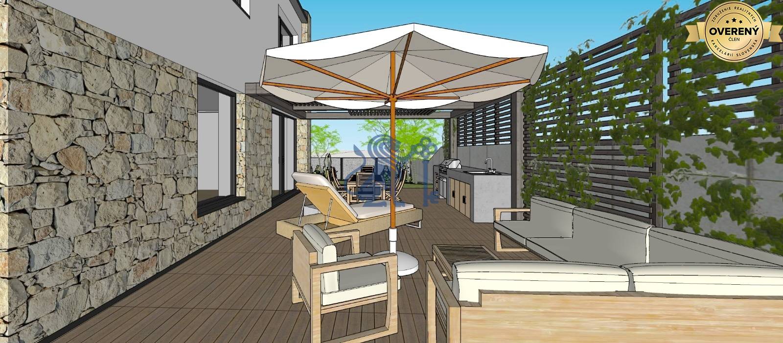 Vizualizácia | terasa