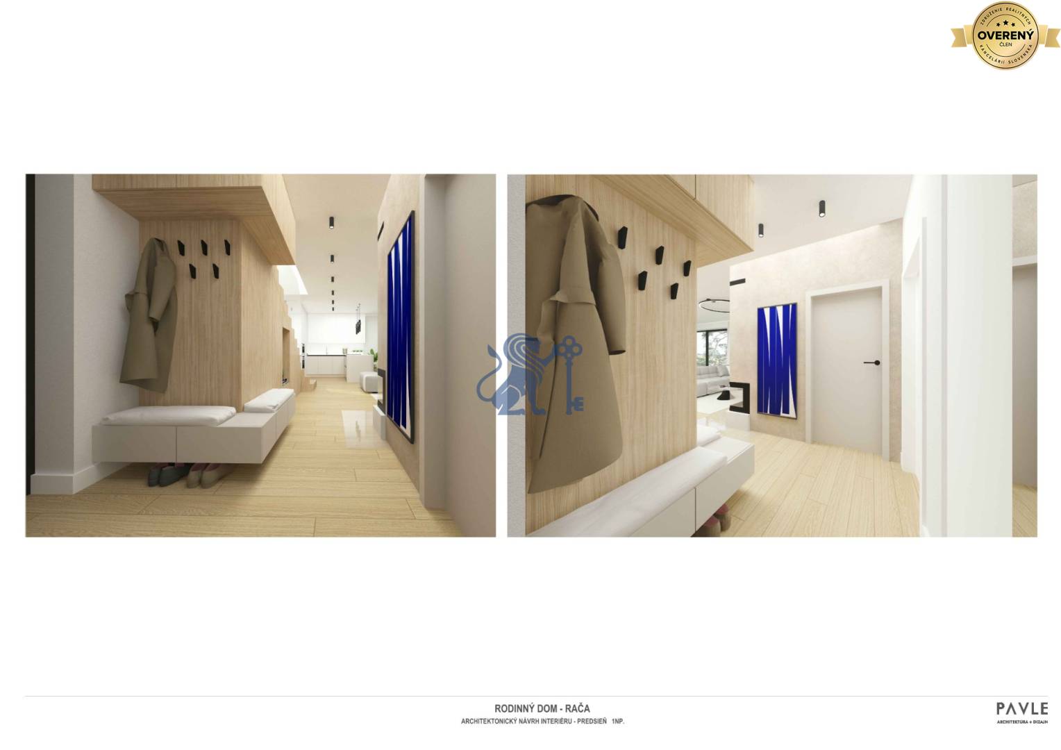 Vizualizácia | vstup do domu