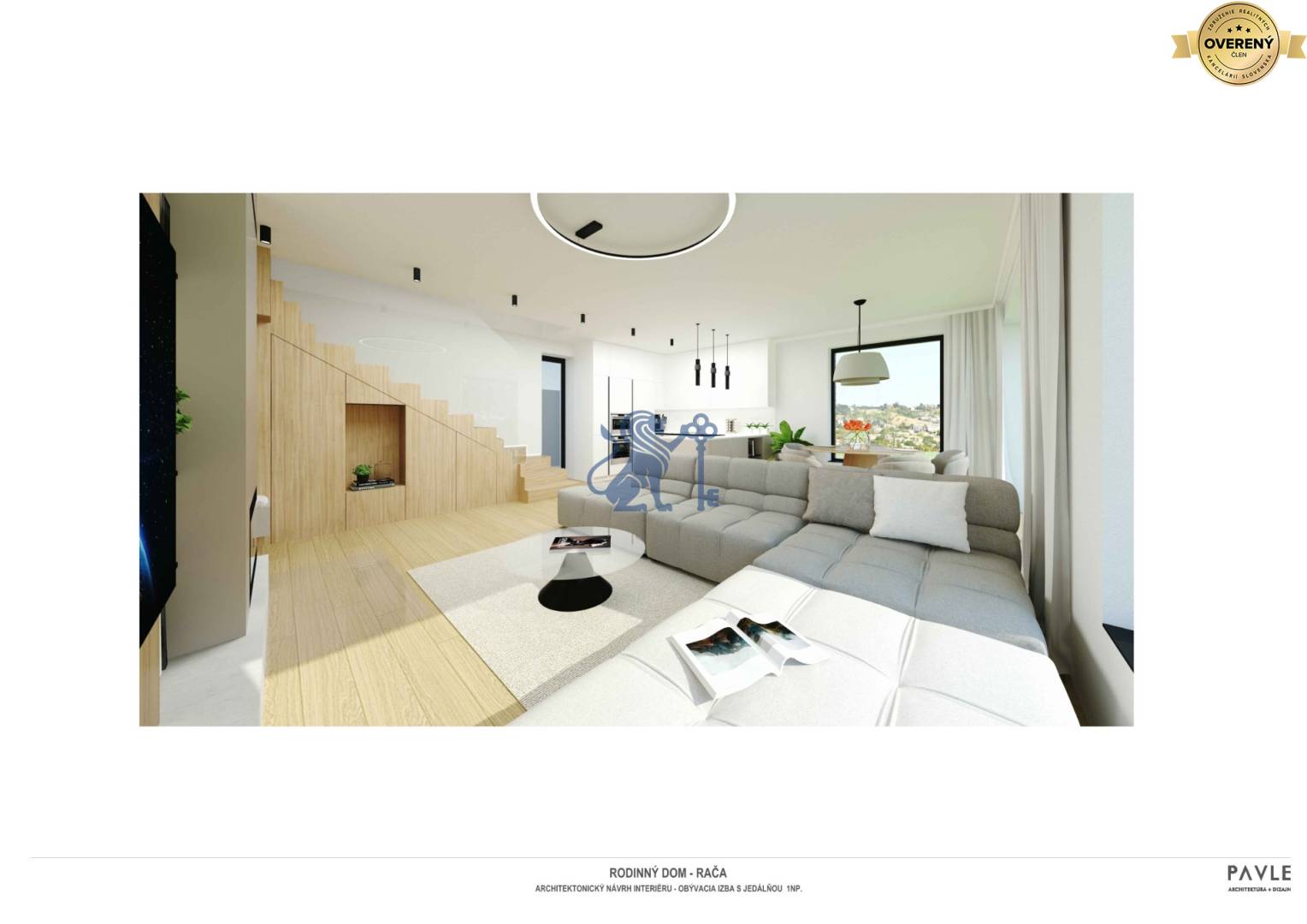 Vizualizácia | obývačka