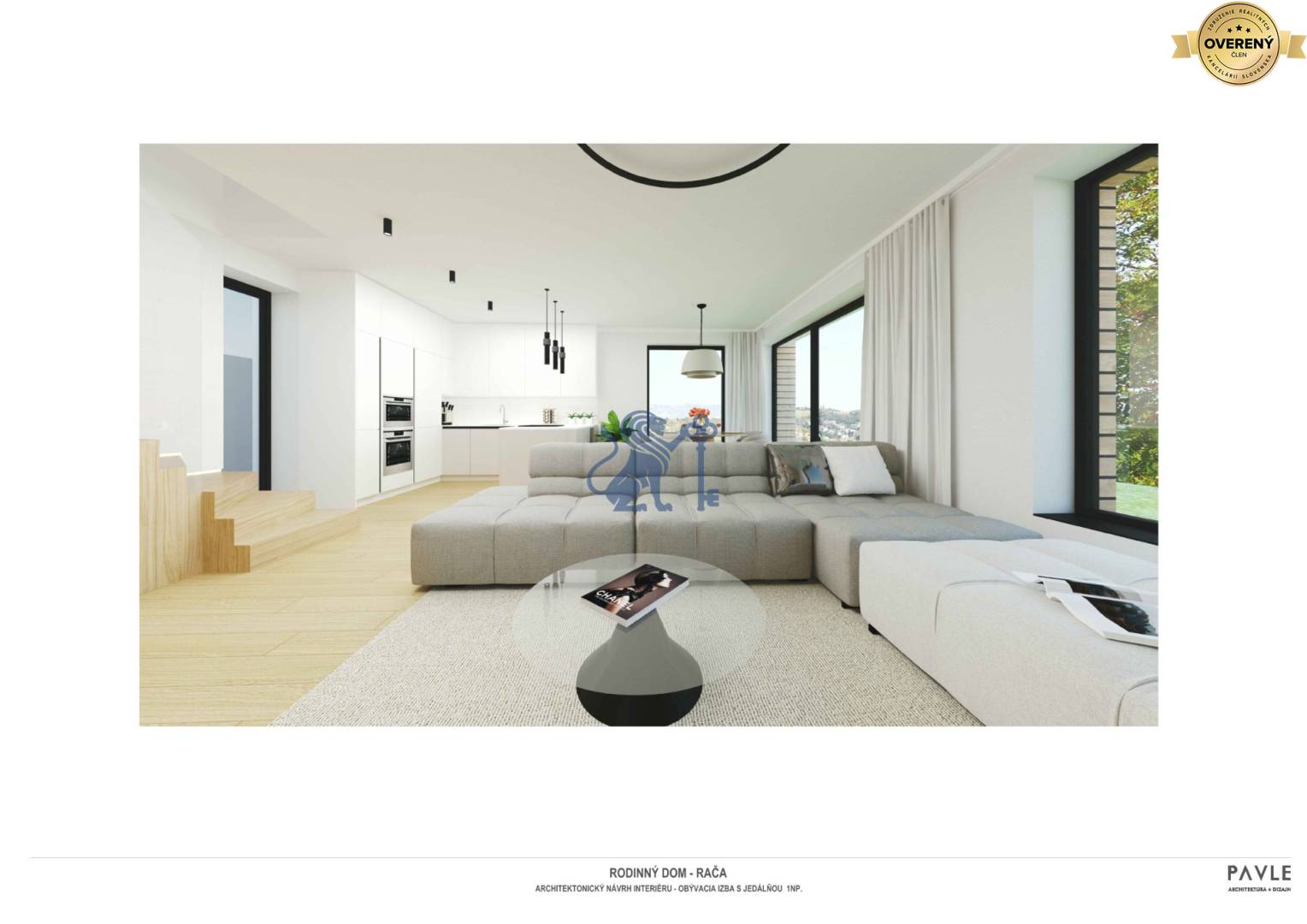 Vizualizácia | obývačka