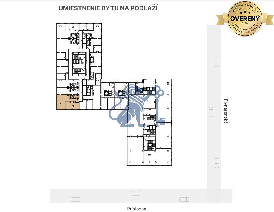 Umiestnenie ateliéru v BD a na poschodí
