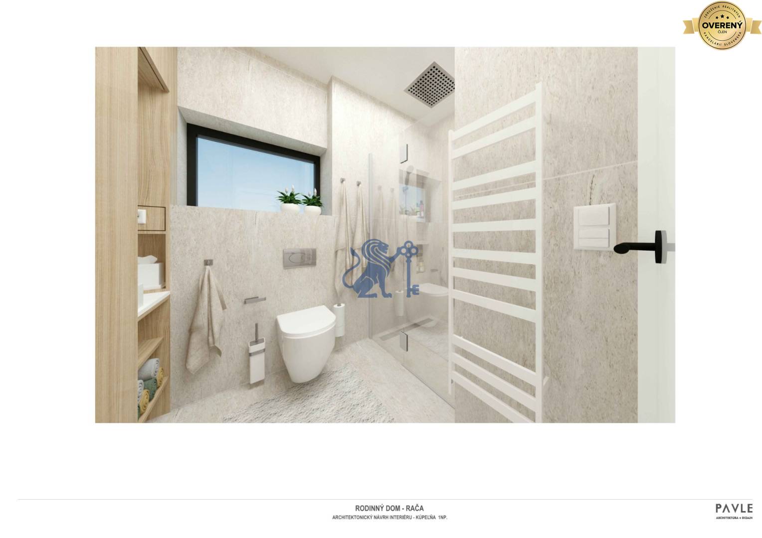 Vizualizácia | kúpeľňa na prízemí