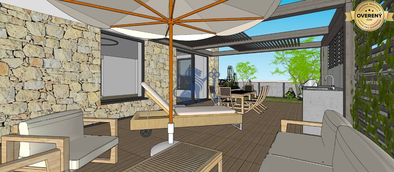 Vizualizácia | terasa