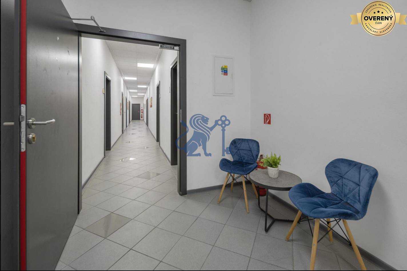 Vajnorská 137 chodba a sedenie