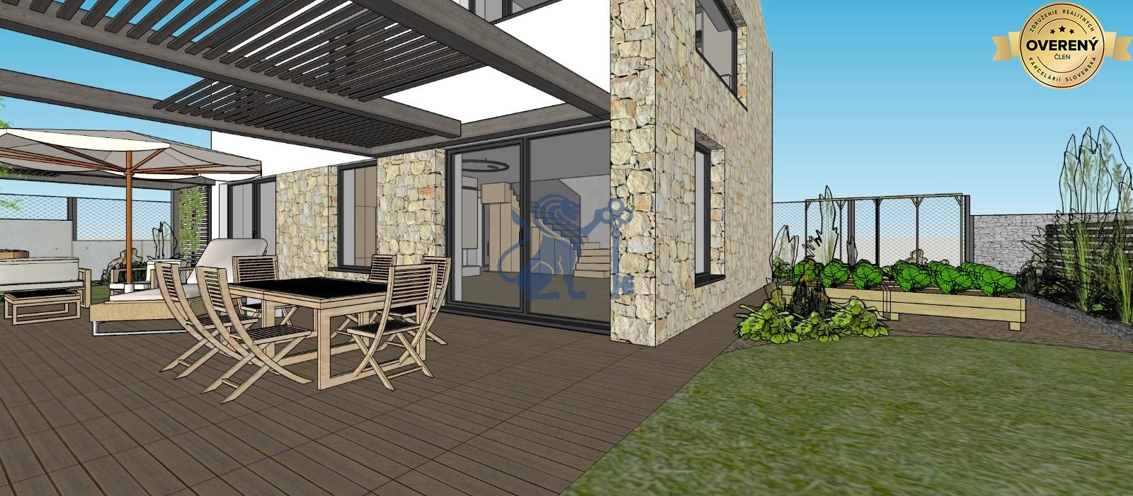 Vizualizácia | terasa