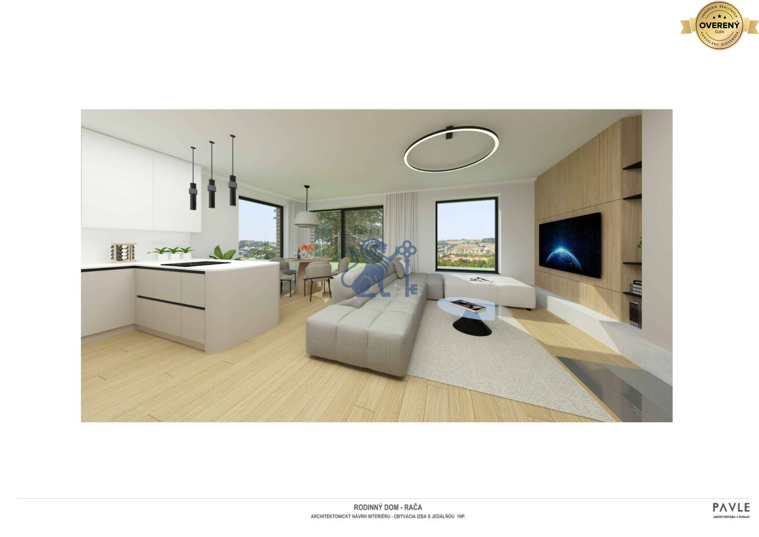 Vizualizácia | obývačka