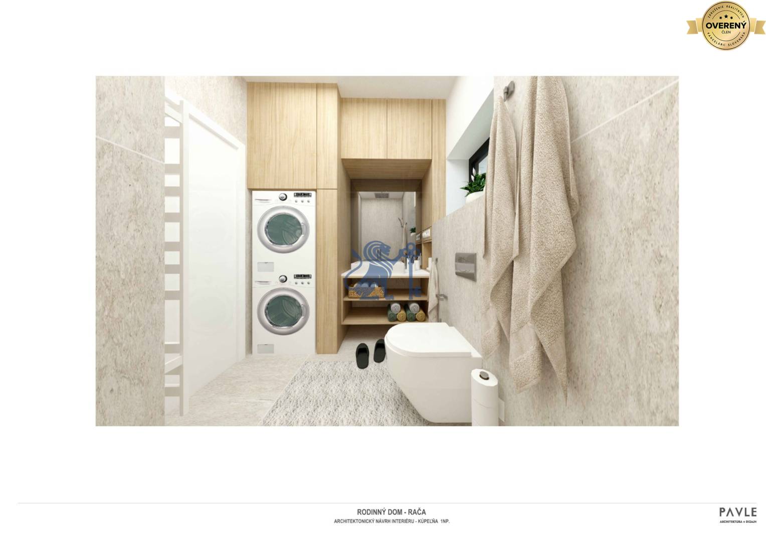 Vizualizácia | kúpeľňa na prízemí