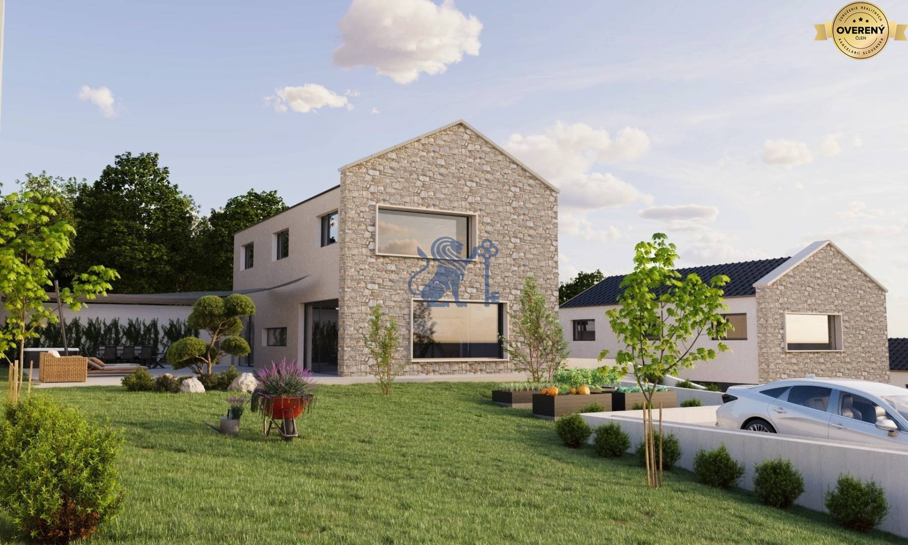 Vizualizácia | RD a dvor