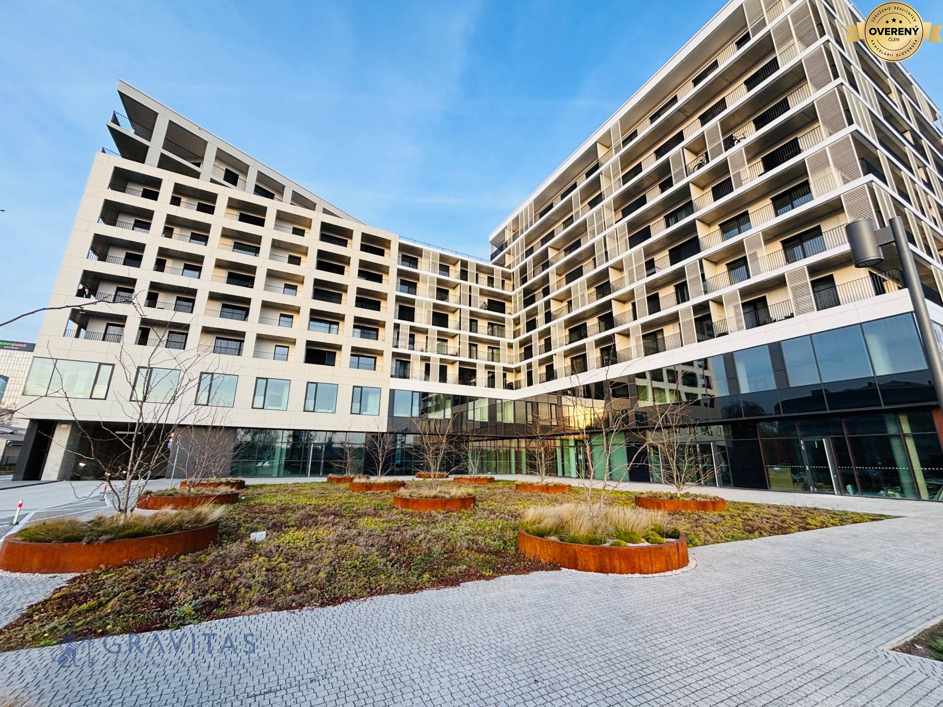 Rezidencia Prístavná 1 exteriér