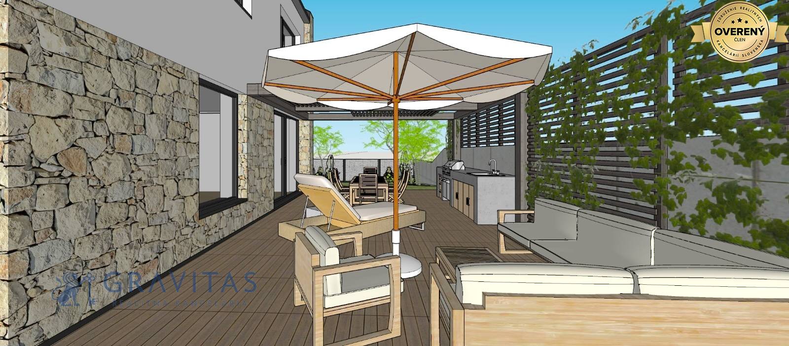 Vizualizácia | terasa