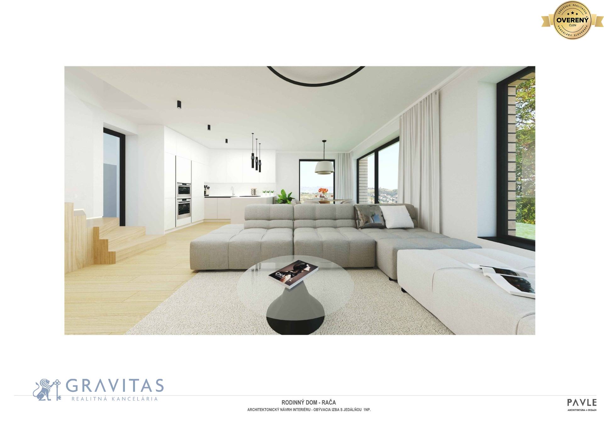 Vizualizácia | obývačka