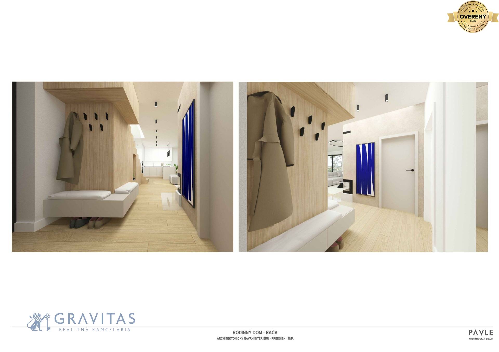 Vizualizácia | vstup do domu