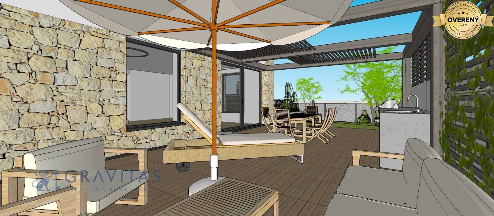 Vizualizácia | terasa