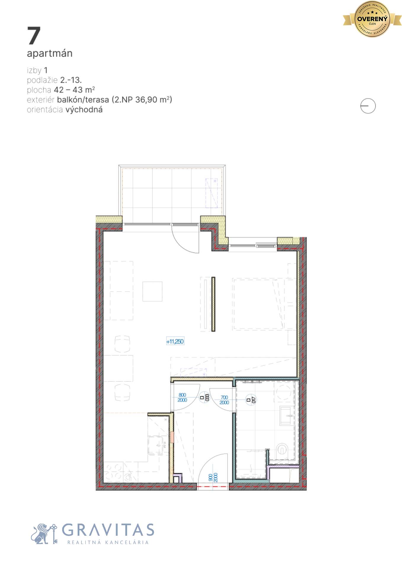 1i apartmán - východ, veža A.jpg