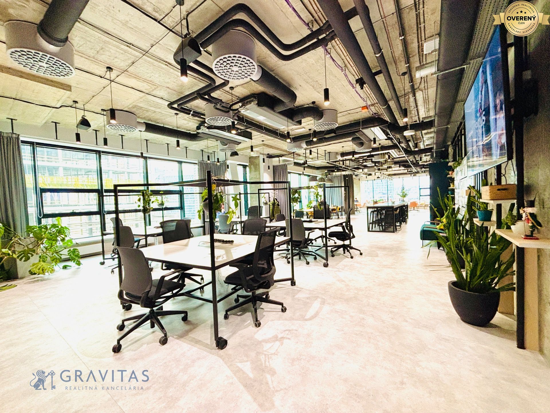 Co-work s kuchynkou