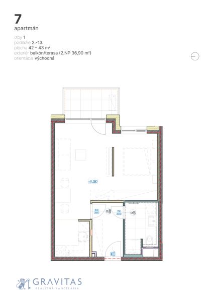 1i apartmán - východ, veža A.jpg