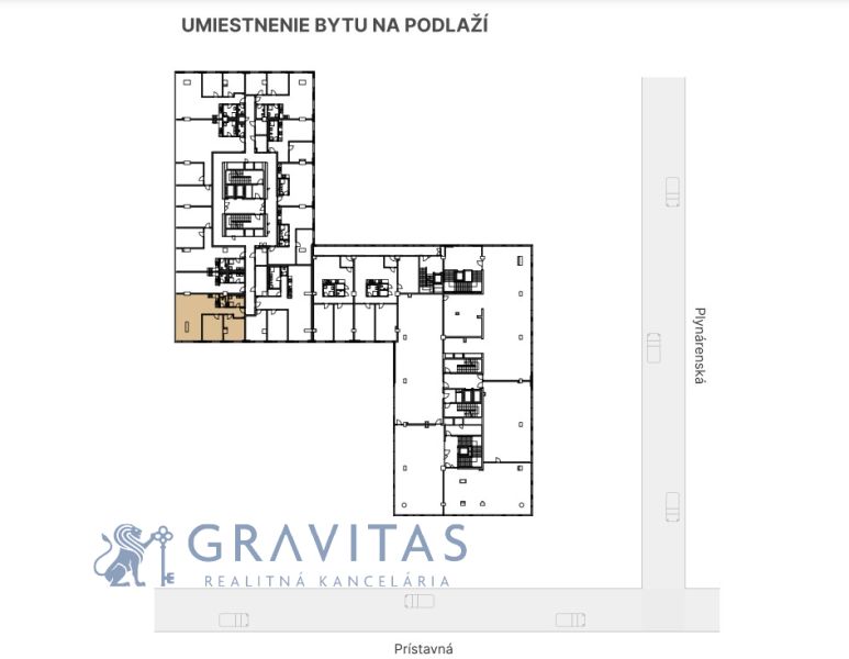 Umiestnenie ateliéru v BD a na poschodí