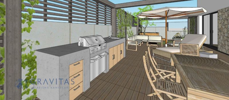 Vizualizácia | BBQ area